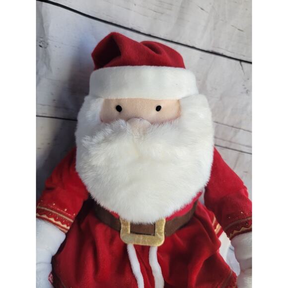 Hallmark Polar Express Santa Stuffed Plush Jingle Bell 12in Doesn't Work - Picture 2 of 9